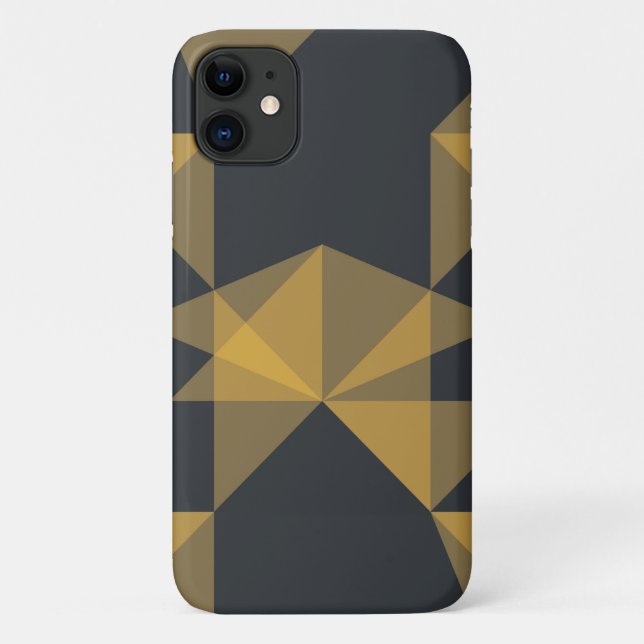 Modern, abstract, urban geometric triangle pattern Case-Mate iPhone case (Back)