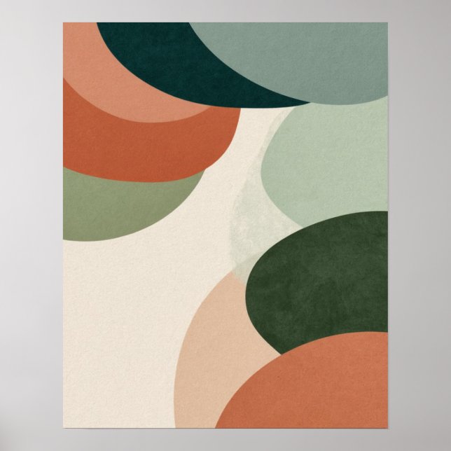 Modern Abstract Wall Art Print (Front)