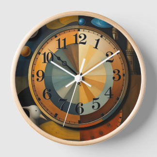Modern Abstract Wall Clock