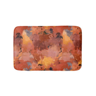 Rust Color Bath Mats Rugs Zazzle