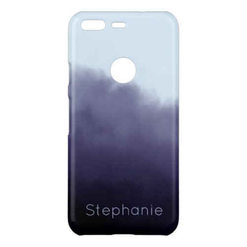 Modern Abstract Watercolor Clouds Artistic Sky Uncommon Google Pixel Case