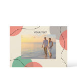 Modern Abstract With Personalise Photo Invitation Modern Abstract With Personalise Photo Invitation