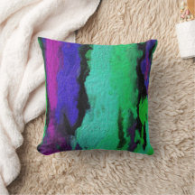 Modern Abstraction Throw Pillow
