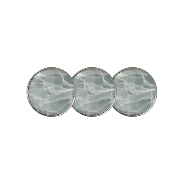 Modern Abstrakt Pattern Golf Ball Marker (3 Up)
