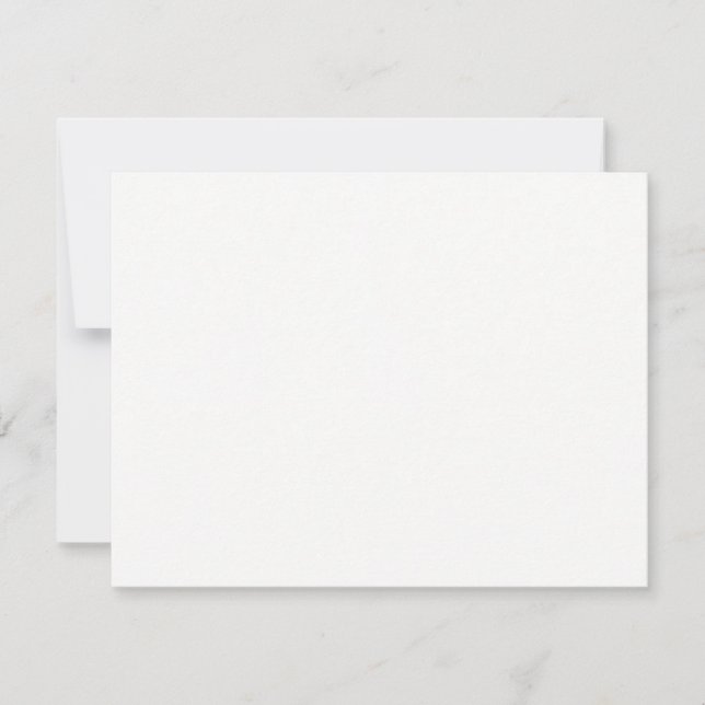 Modern Academic Lifestyle Design Note Card (Front)