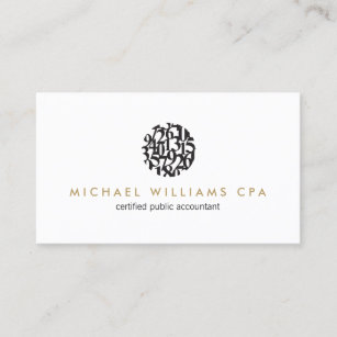 Cpa Business Cards Business Card Printing Zazzle