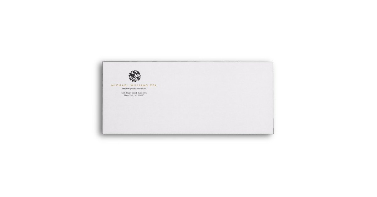 Modern Accountant, Accounting II Envelopes Zazzle