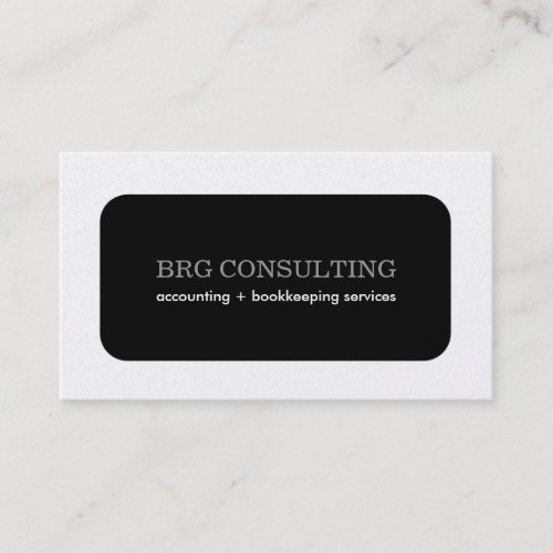 Modern Accountant Business Card
