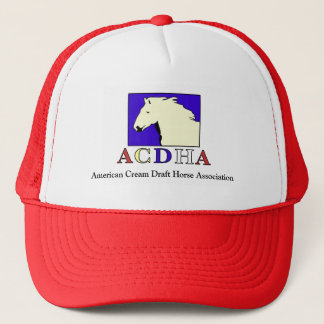 Modern ACDHA Red & White hat
