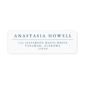 Modern Address Labels