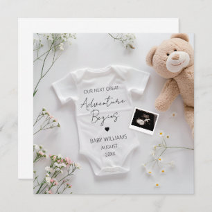 Modern Adventure Pregnancy Announcement