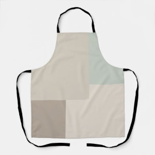 Modern Aesthetic Abstract Color Block Apron