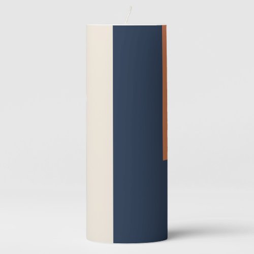 Modern Aesthetic Abstract Color Block Candle