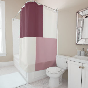 Modern Aesthetic Abstract Color Block Curtain