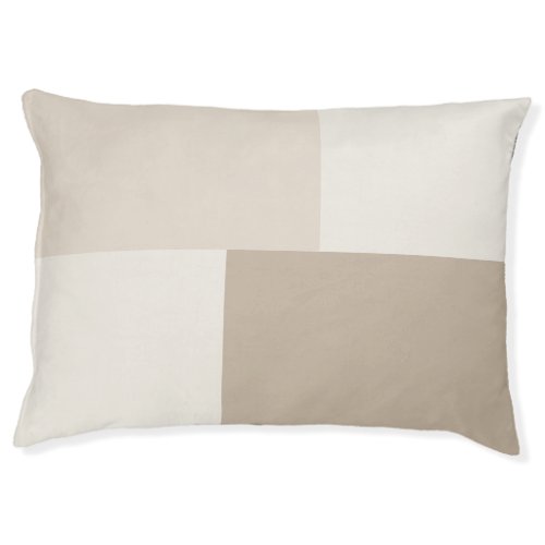 Modern Aesthetic Abstract Color Block Pet Bed