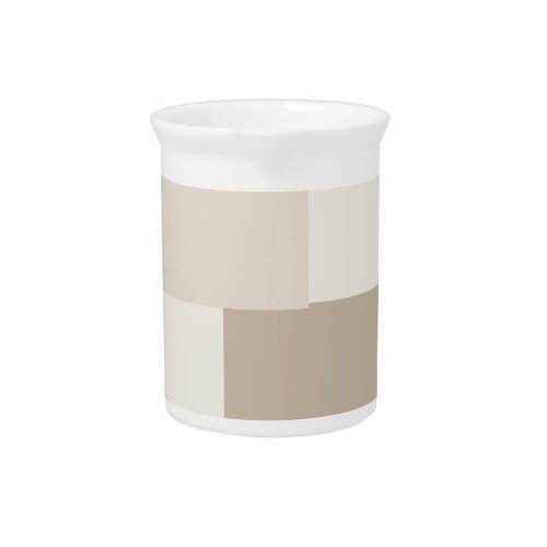 Modern Aesthetic Abstract Color Block Pitcher