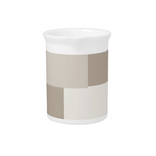 Modern Aesthetic Abstract Color Block Pitcher