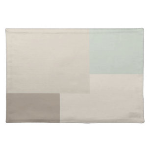 Modern Aesthetic Abstract Color Block Placemat