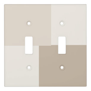 Modern Aesthetic Abstract Color Block Switch Cover