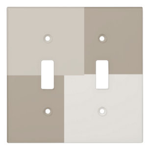 Modern Aesthetic Abstract Color Block Switch Cover
