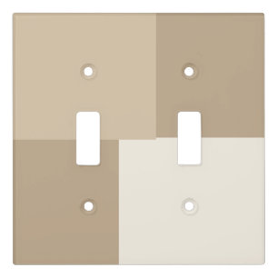 Modern Aesthetic Abstract Color Block Switch Cover
