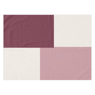 Modern Aesthetic Abstract Color Block Tablecloth