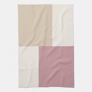 Modern Aesthetic Abstract Color Block Towel