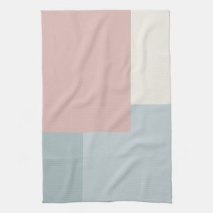 Modern Aesthetic Abstract Color Block Towel