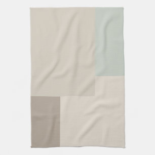 Modern Aesthetic Abstract Color Block Towel