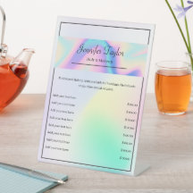 Modern Aesthetic Holographic Gradient Minimal