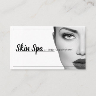 Modern Aesthetic Nurse, Doctor, Cosmetic Surgery Business Card