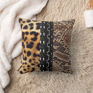 Modern Africa Throw Pillow