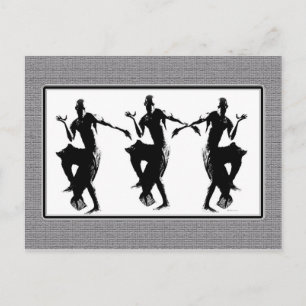 Modern African Dance Postcard