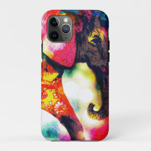 Modern African Elephant Pop Art Contemporary iPhone 11 Pro Case