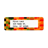 Modern African Kente Cloth Pattern