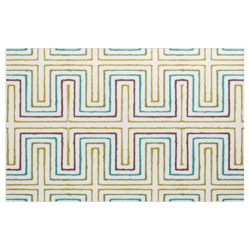 Modern African Pattern Tribal Design Fabric