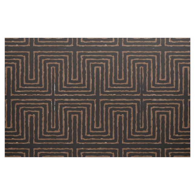 Modern African Pattern Tribal Design Fabric (Yard)