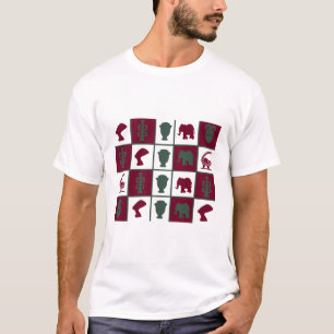 Modern African symbol and motifs art T-Shirt