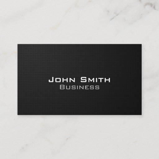 Customizable Modern All Black Texture No.3 Business Card Templates