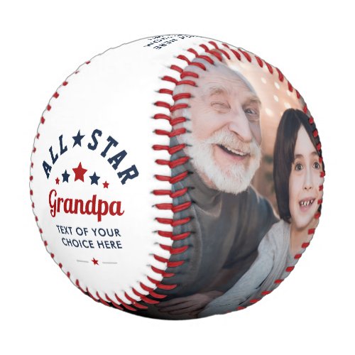 Modern All_Star Grandpa 2_Photo Baseball