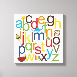 Modern Alphabets Kid Wall Art