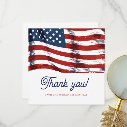  Modern American Flag 4th of July Army Retirement 