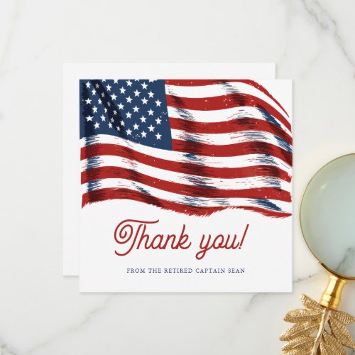  Modern American Flag 4th of July Army Retirement 