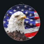 Modern American Flag Family Party Dart Board<br><div class="desc">Modern American Flag Family Party Dart Board for a perfect independence day. Please contact me if you need help or matching items.</div>