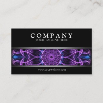 Modern Amethyst Desire Business Card by WavingFlames at Zazzle