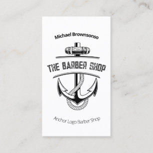 Modern Anchor Business Card