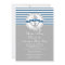 Modern Anchor Nautical Sailboat Boy Baby Shower