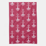 Modern Anchors Pattern Kitchen Towel