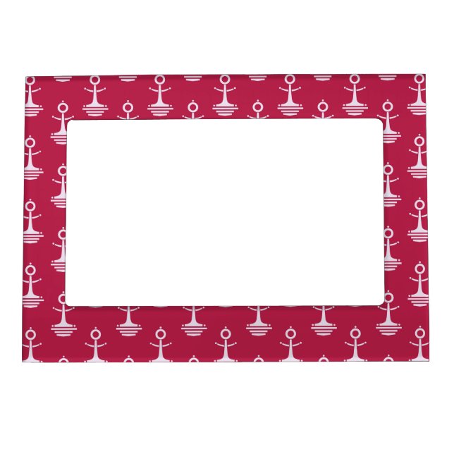 Modern Anchors Pattern Magnetic Frame (Front)