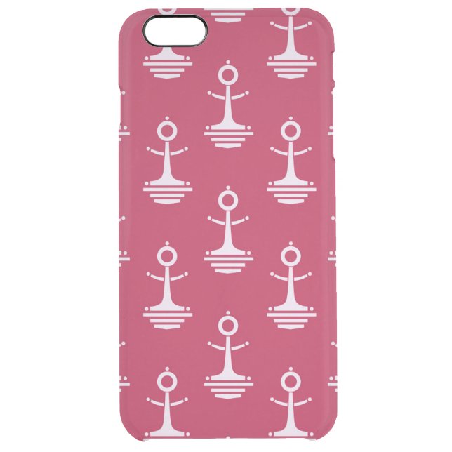 Modern Anchors Pattern Uncommon iPhone Case (Back)